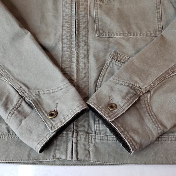POLO RALPH LAUREN Canvas Trucker Barn Chore Jacket w/ Corduroy Trim Men's Medium - Picture 8 of 16